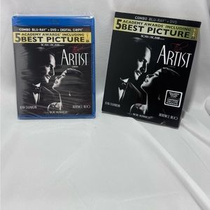 THE ARTIST “NEW SEALED” BLU-RAY & DVD COMBO SET WITH SLIP COVER 5 ACADEMY AWARDS